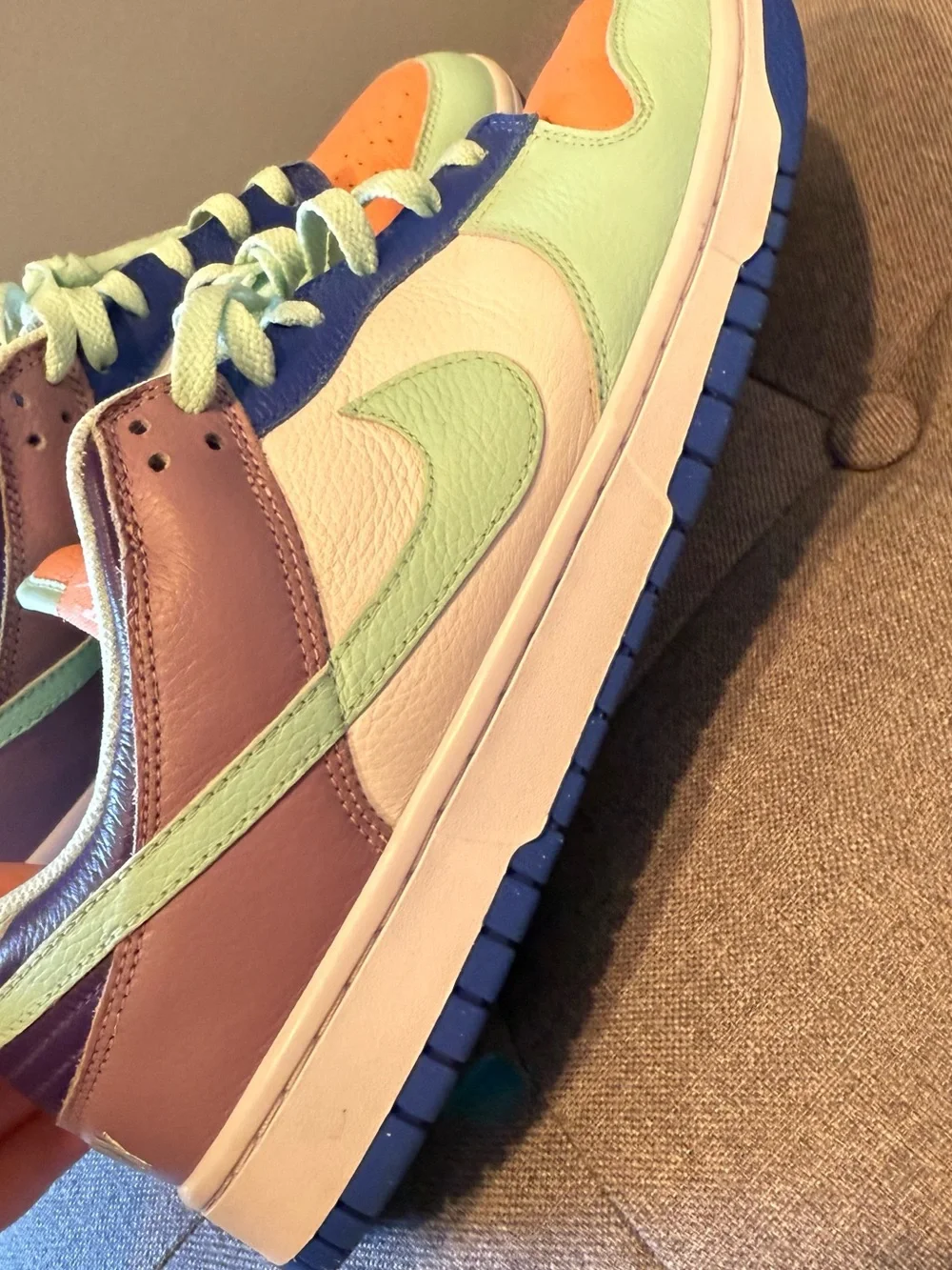 Nike Dunk Low By You Custom Multicolor KINGBILLY Size 13 FN0569-900